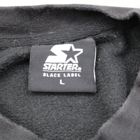 Starter Black Label Sweater - Gold Starter Logo - Men's Large - Picture 8 of 9